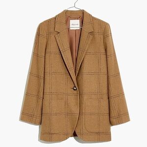 Madewell Larsen Blazer in Windowpane